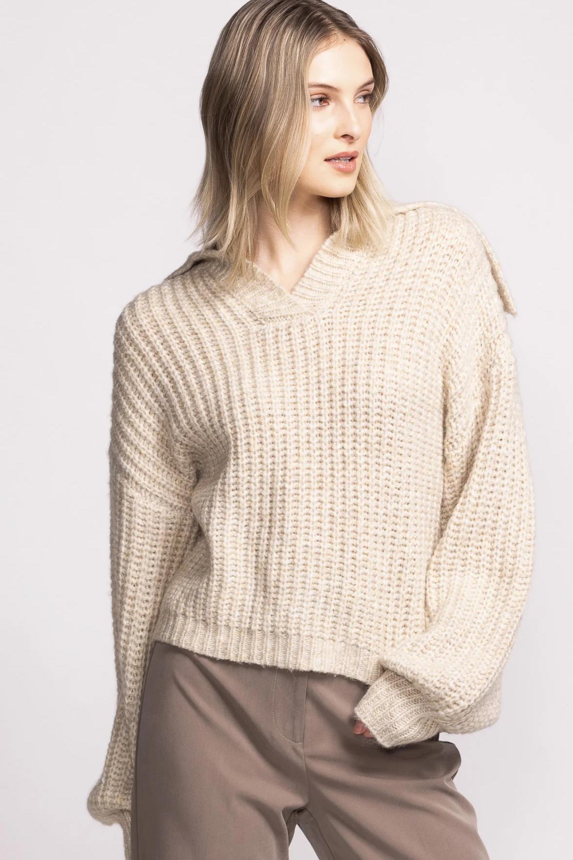 Sloane Sweater - Beige Product Image
