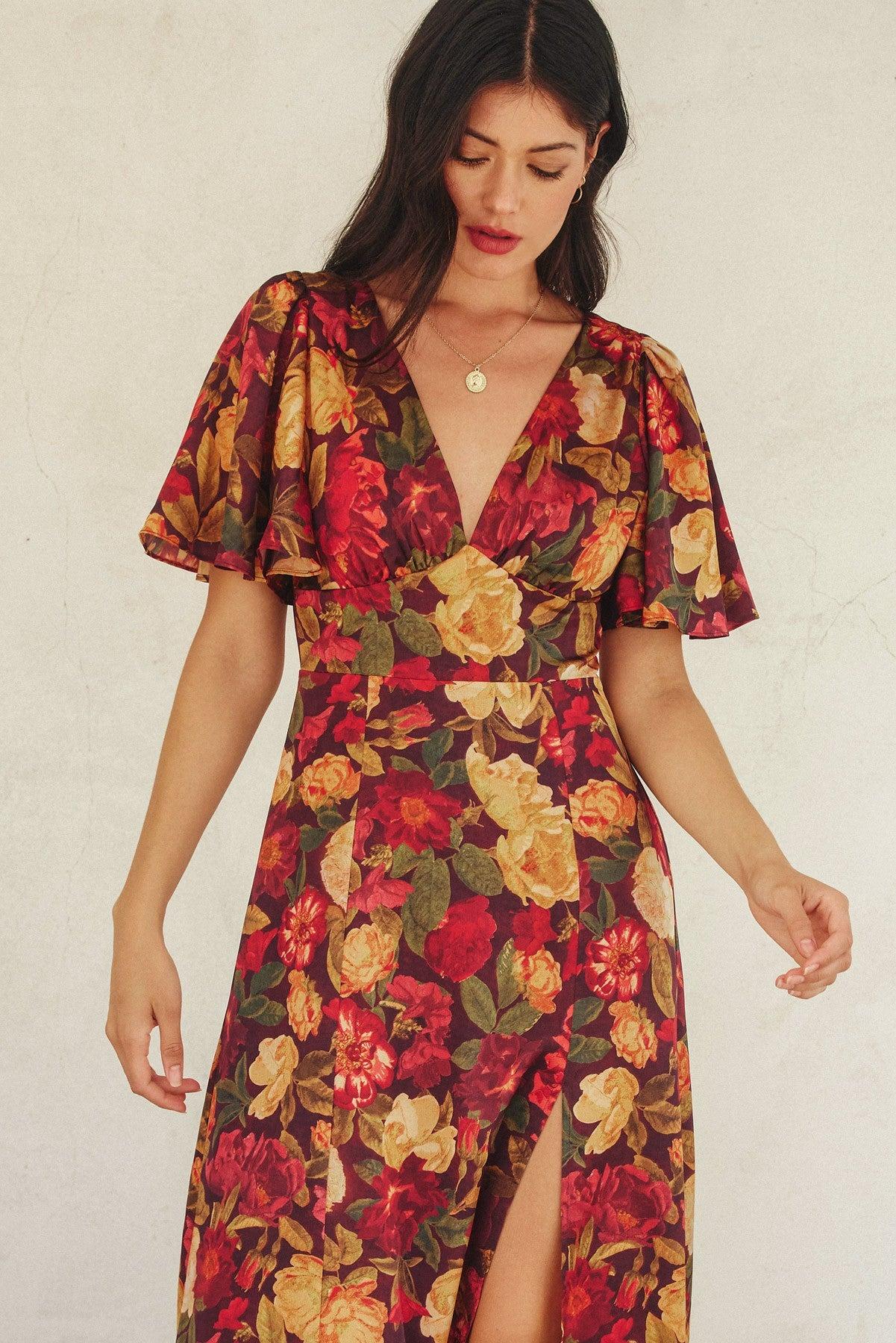 Sipping Sangria Dress Product Image