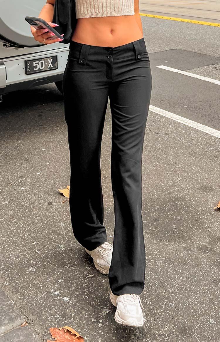 Vice Black Low Waist Pant Girls Product Image