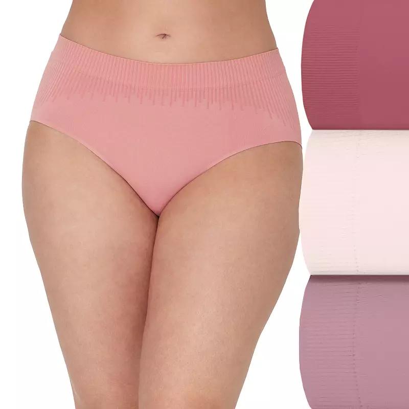 Bali Comfort Revolution 3-Pack Modern Seamless Brief Underwear DFMSB3, Women's,  Product Image