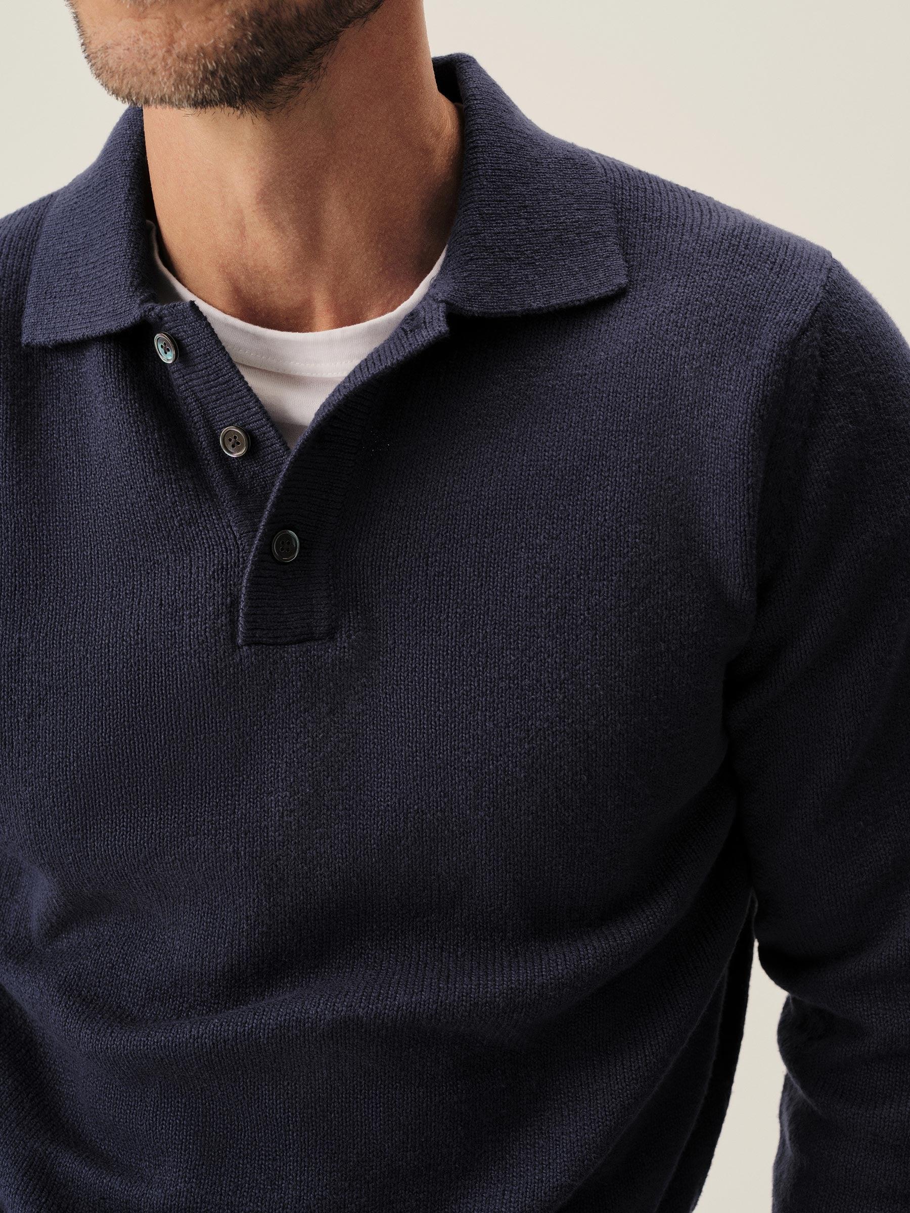 Deep Sea Seafarer Cotton Rugby Polo Product Image