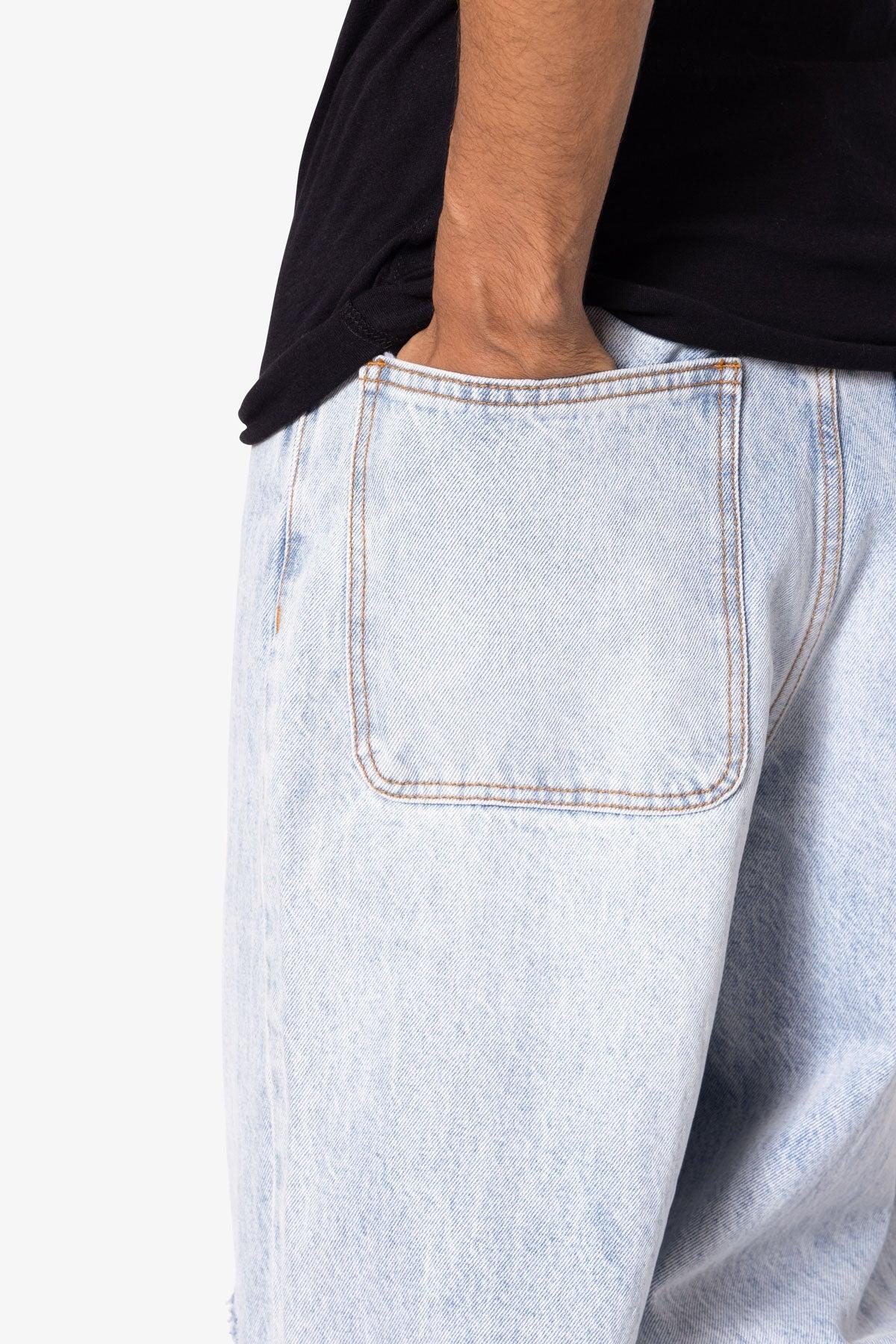 Baggy Rave Denim - Light Blue Product Image