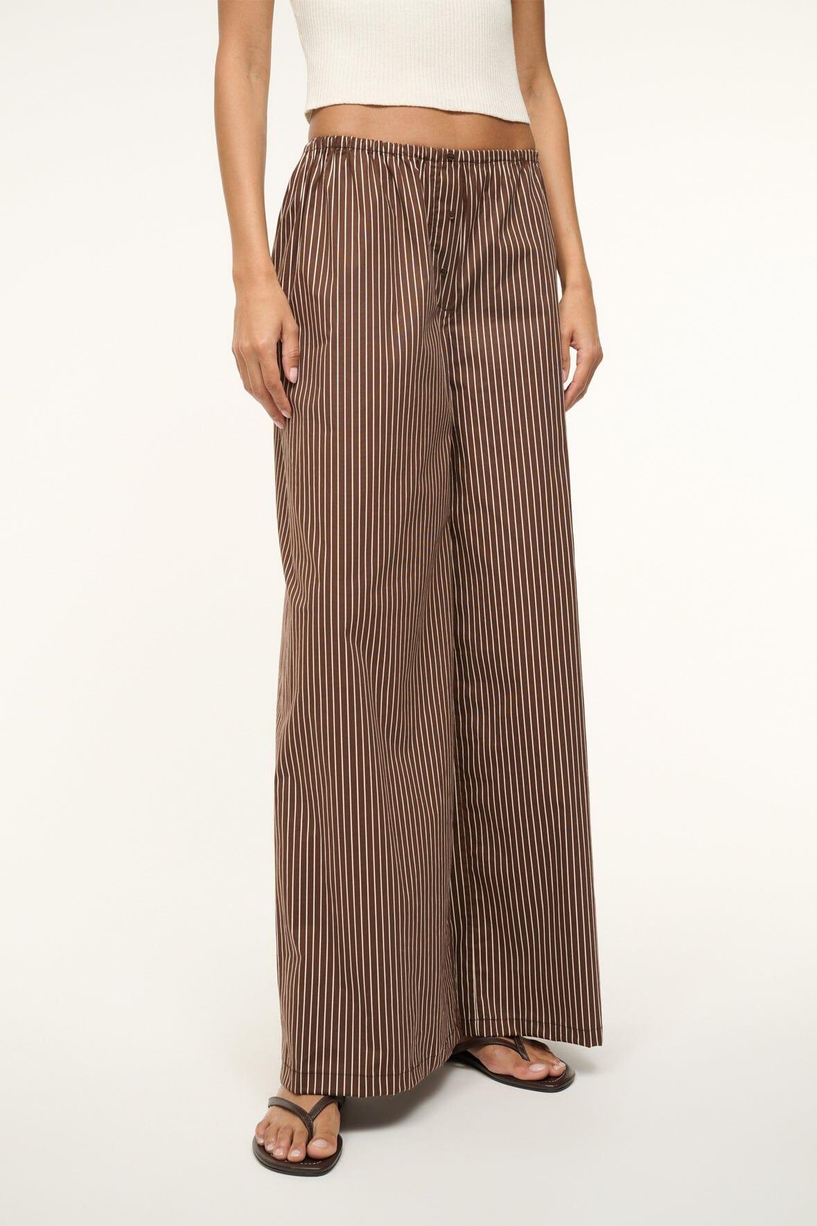 BONFIRE PANT | DARK OAK MICRO STRIPE Product Image