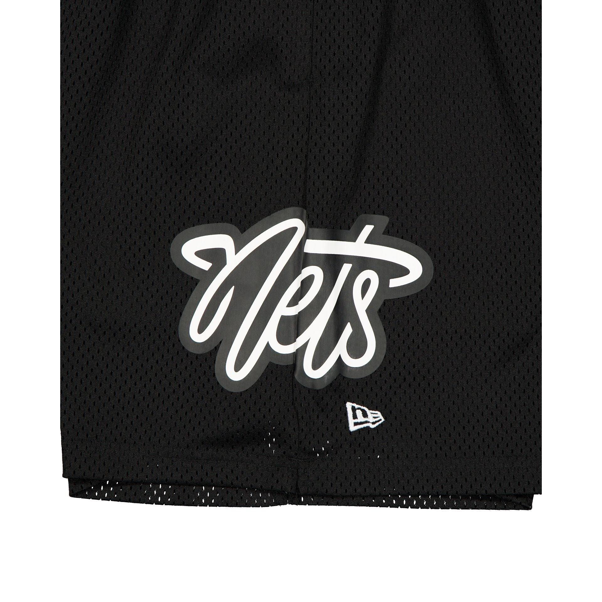 Brooklyn Nets Mesh Black Shorts Male Product Image