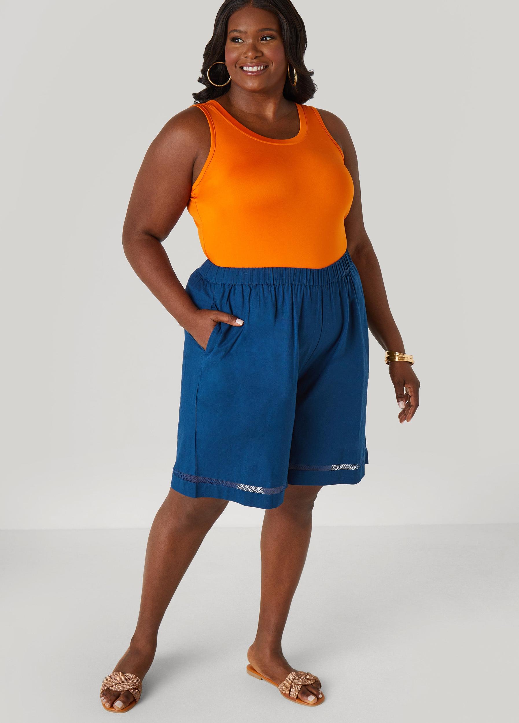 Plus Size Basic Tank Top Ashley Stewart Product Image