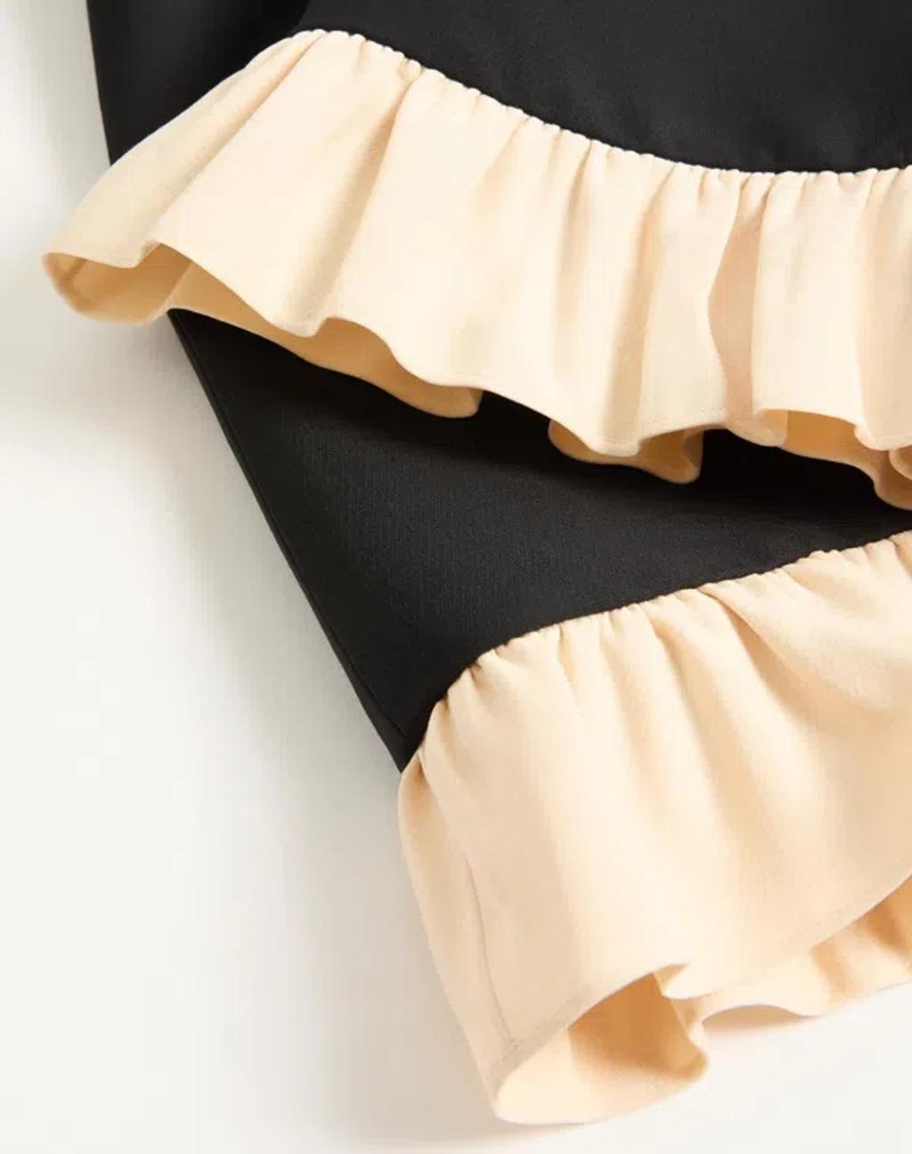 Crepe Couture Short Dress  Product Image