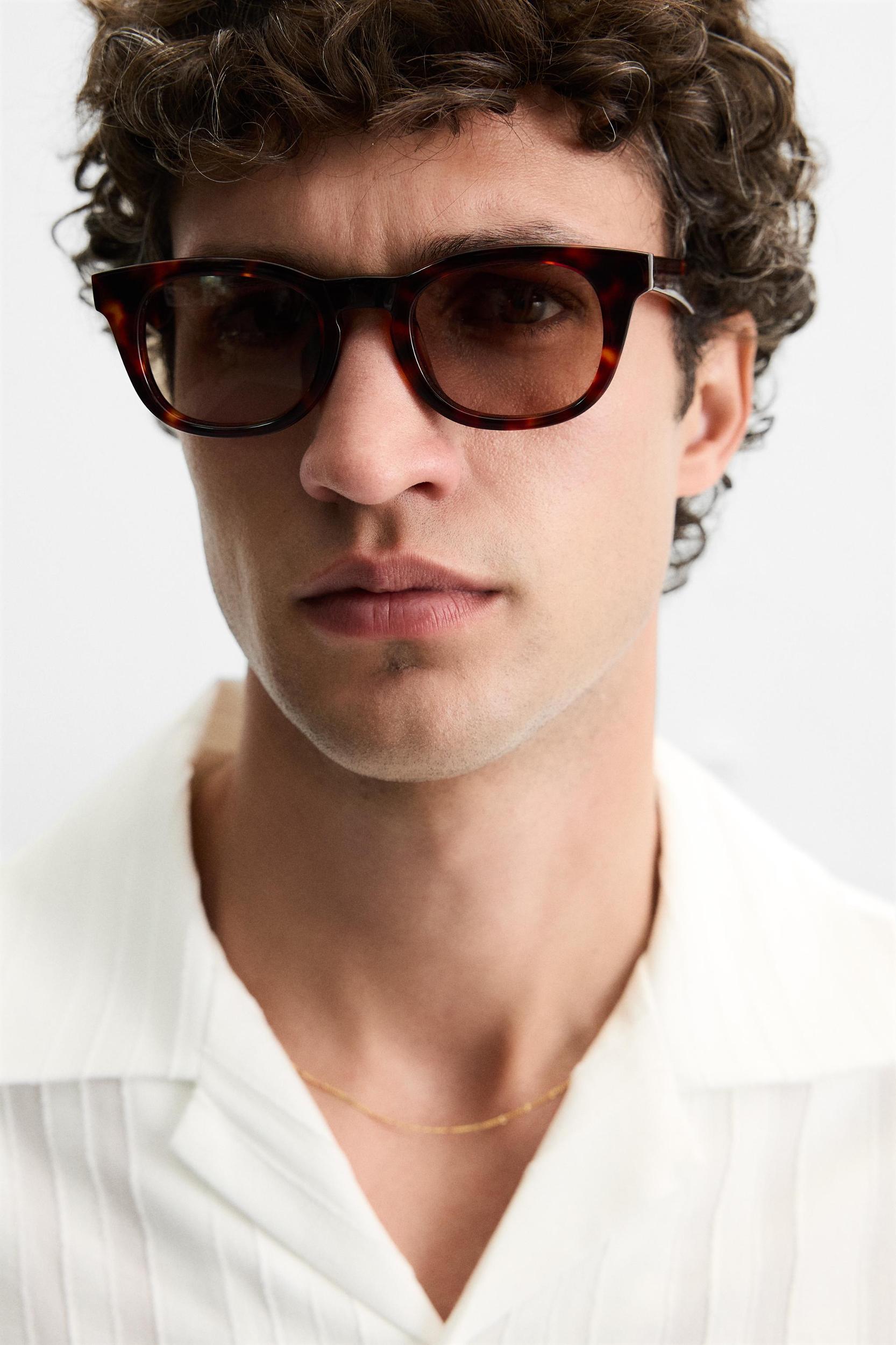 COTTON-VISCOSE JACQUARD SHIRT Product Image