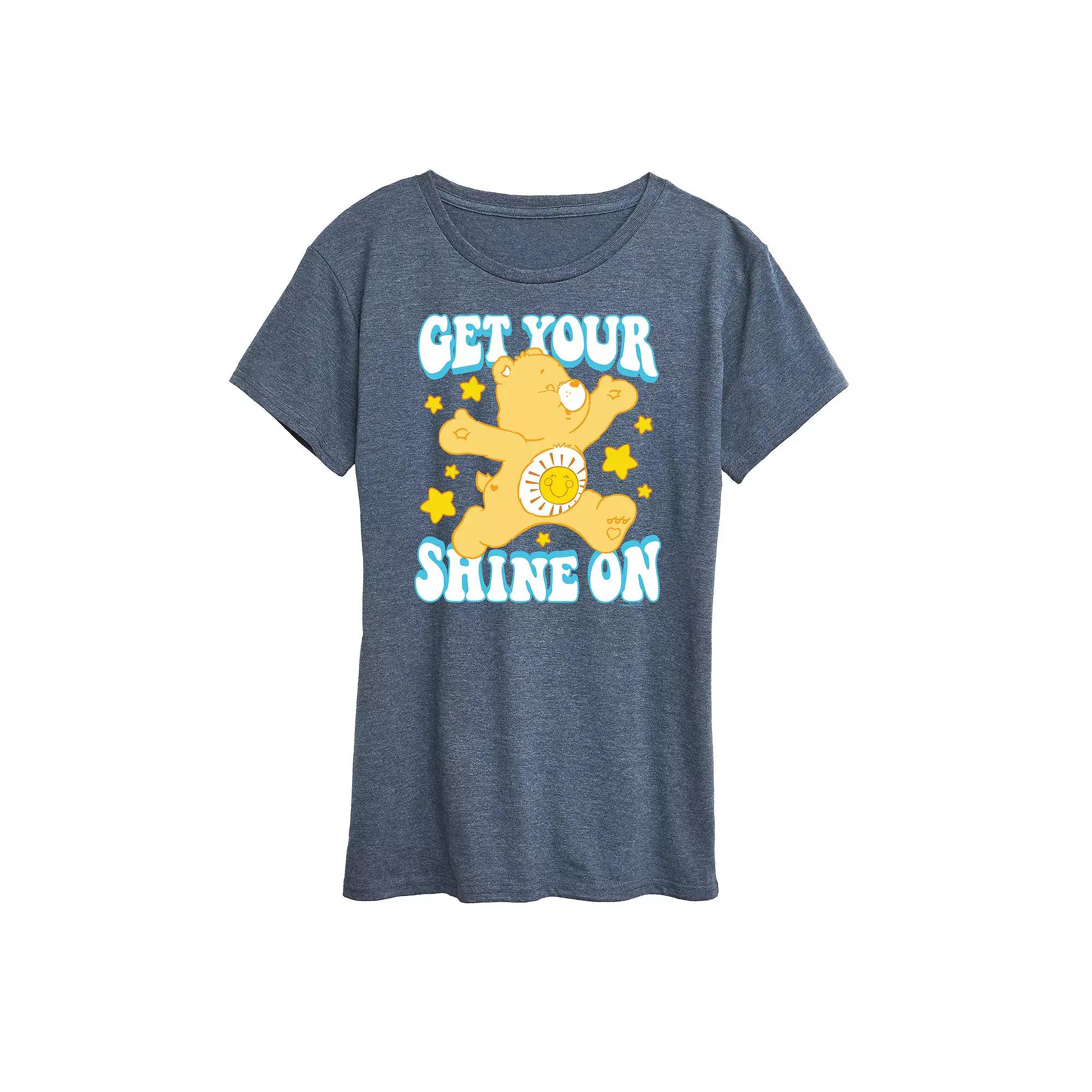 Women's Care Bears Get Your Shine On Graphic Tee, Girl's,  Product Image