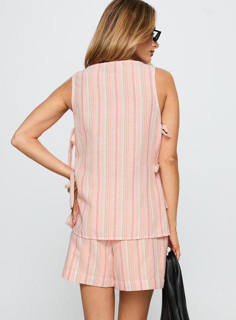 Mad For You Set Pink Stripe Product Image