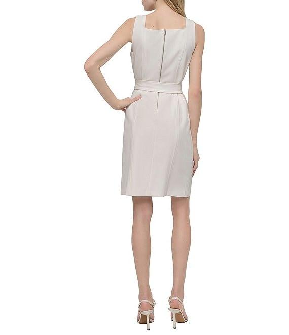 DKNY by Donna Karan Square Neck Sheath Dress Product Image