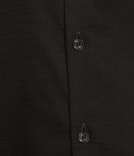 Murano Slim Fit Tonal Wave Pattern Long Sleeve Woven Shirt Product Image