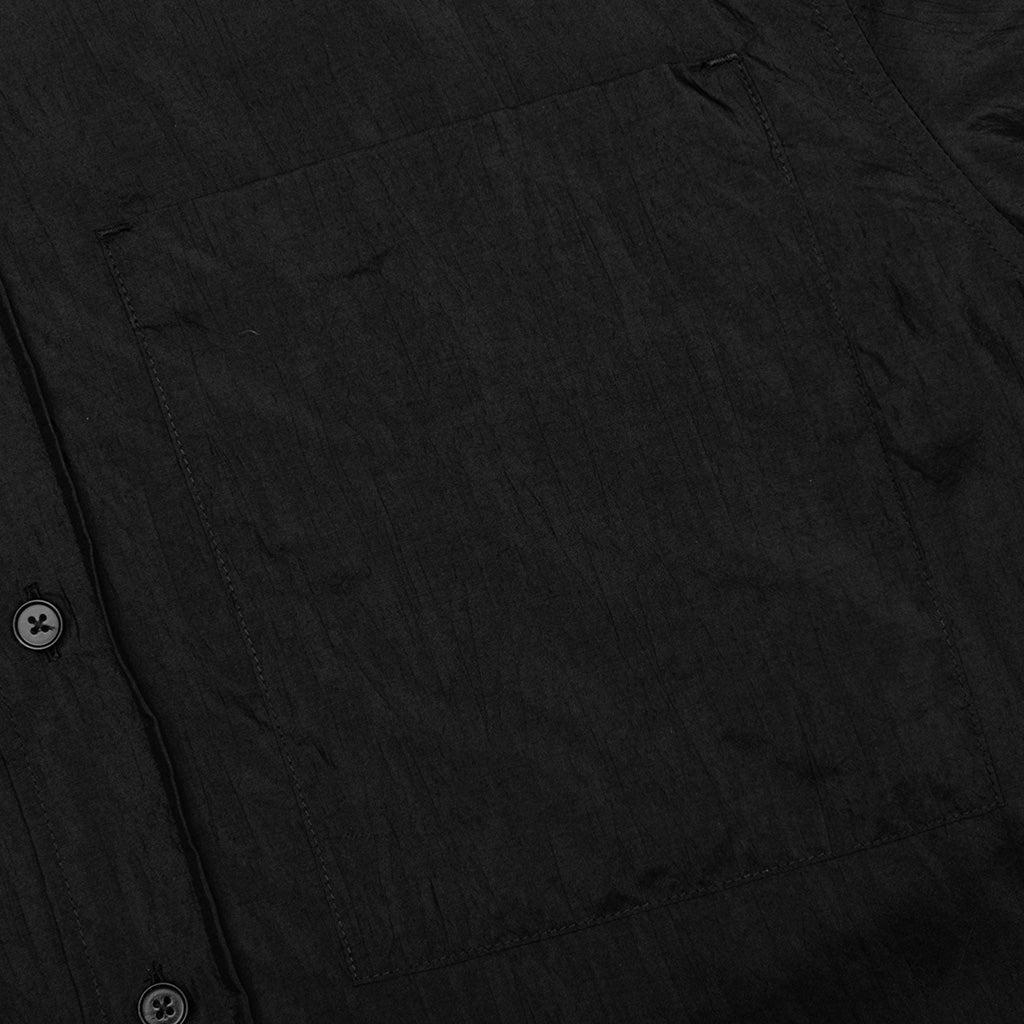 1952 Poplin Boxy Fit Shirt - Black Male Product Image