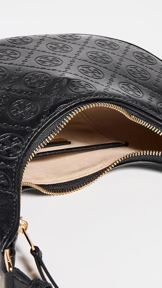 Tory Burch T Monogram Debossed Crescent Bag | Shopbop Product Image