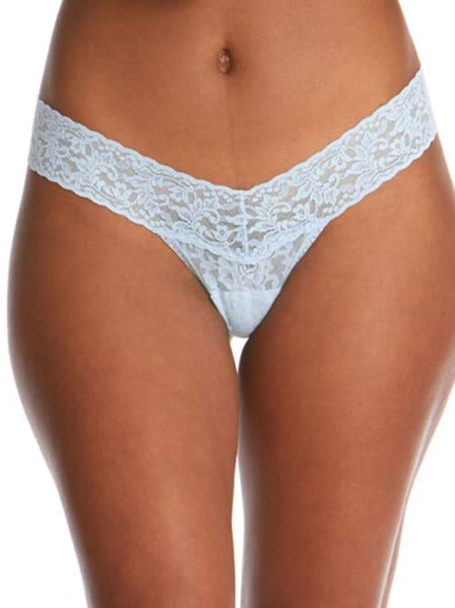 Signature Lace Low Rise Thong Product Image