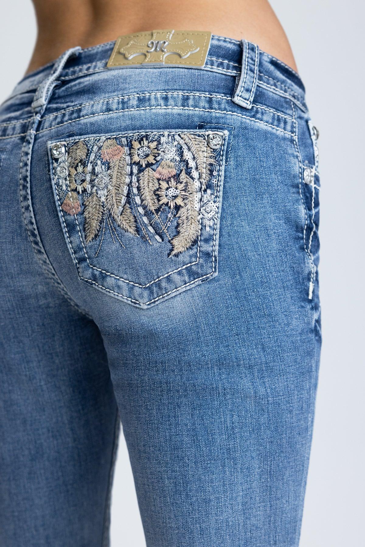 Sariya Floral Bootcut Jeans Product Image
