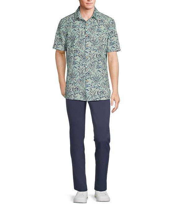 Rowm Tourister Rec & Relax Short Sleeve Floral Print Shirt Product Image