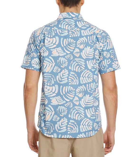 Quiksilver Shades Classic Printed Short-Sleeve Poplin Shirt Product Image