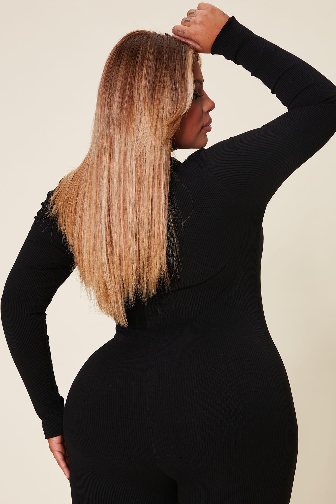 Maribel Snatched Jumpsuit - Black Product Image