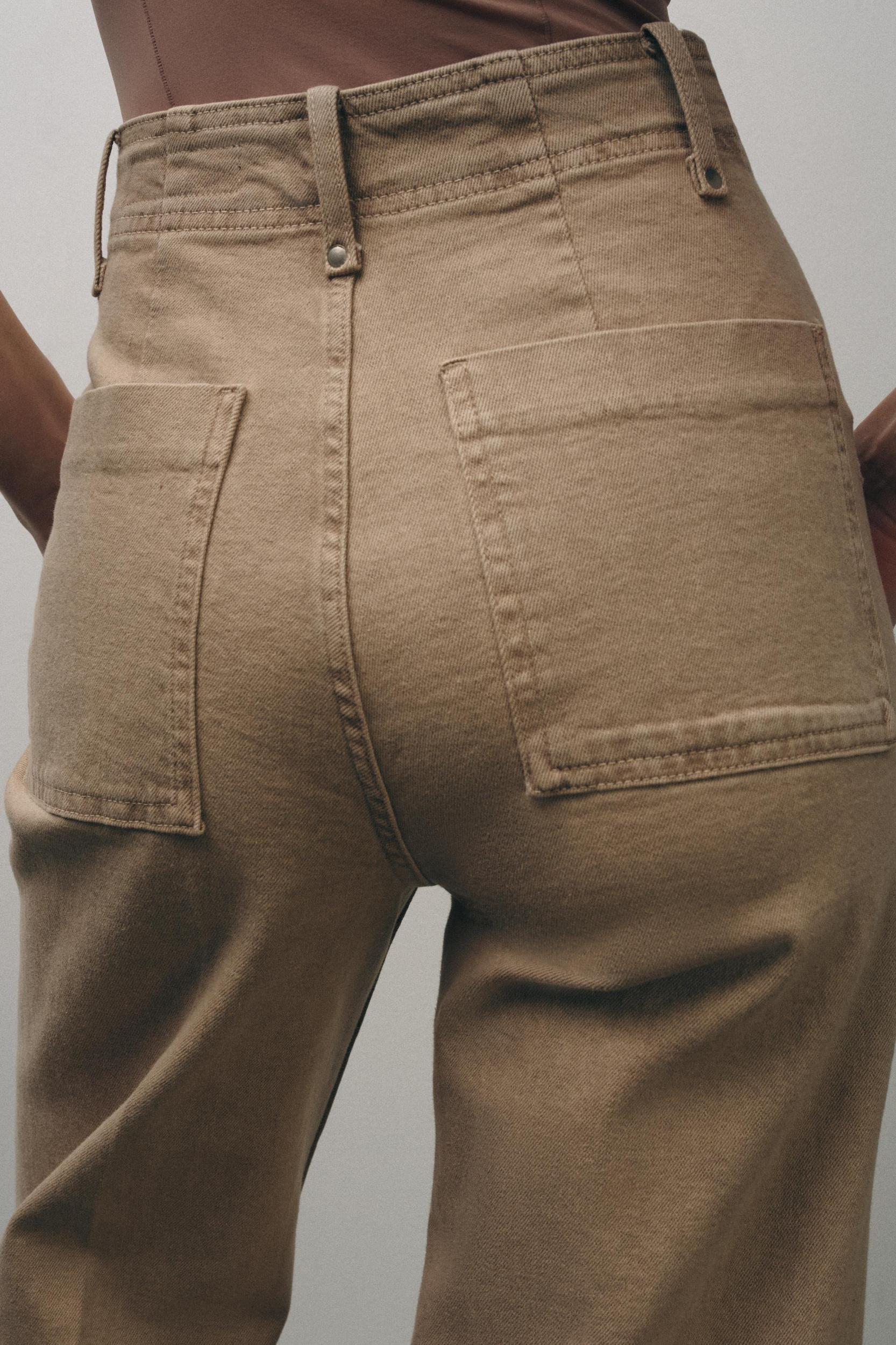 ZW COLLECTION HIGH WAIST WIDE LEG JEANS Product Image