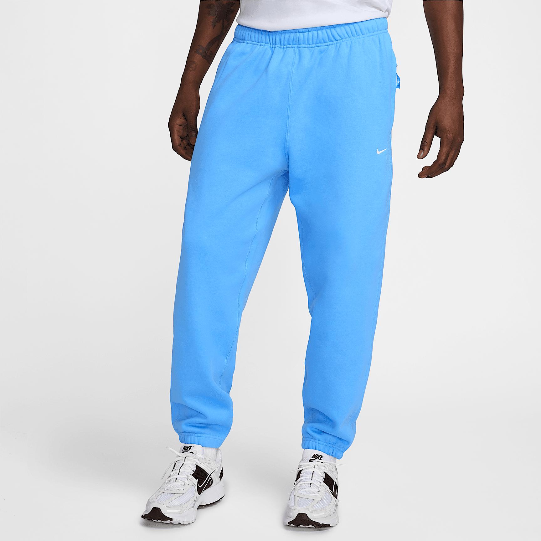 Nike Mens Solo Swoosh Fleece Pants | DX1364-844 Product Image