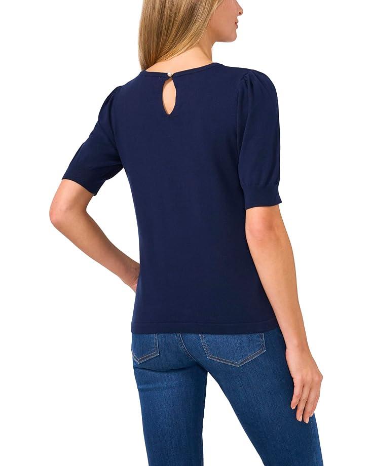 Short Sleeve Puckered Knit Baby Tee Product Image