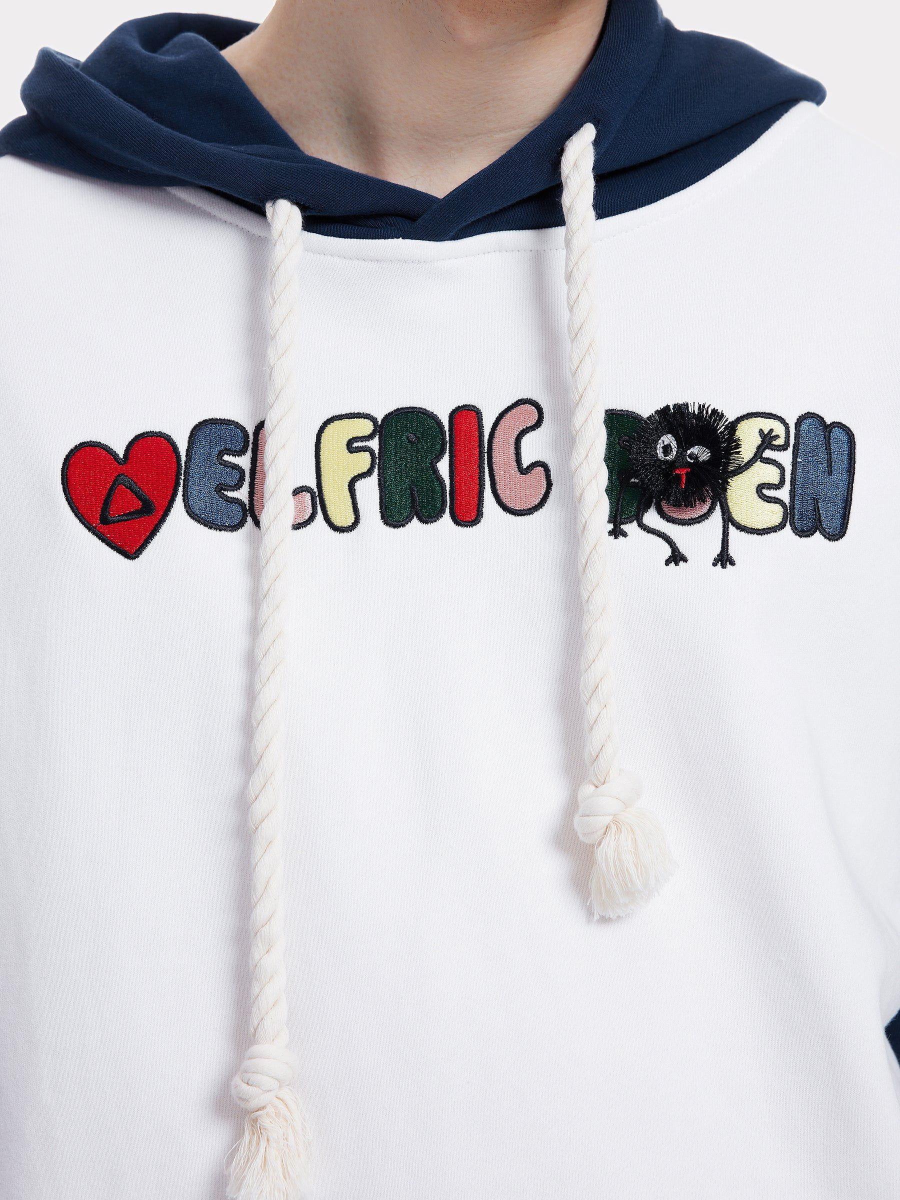 Aelfric Eden Dottie Embroidery Pullover Hoodie Product Image