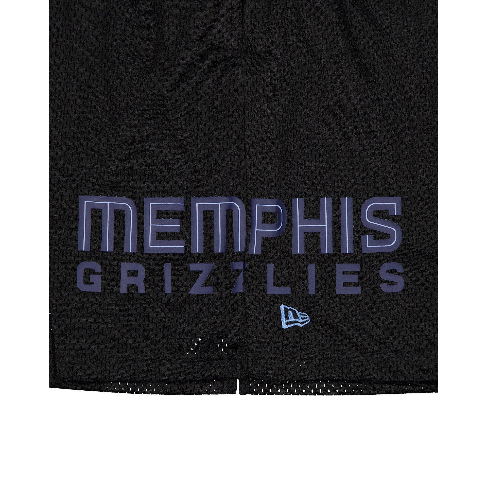 Memphis Grizzlies Mesh Black Shorts Male Product Image