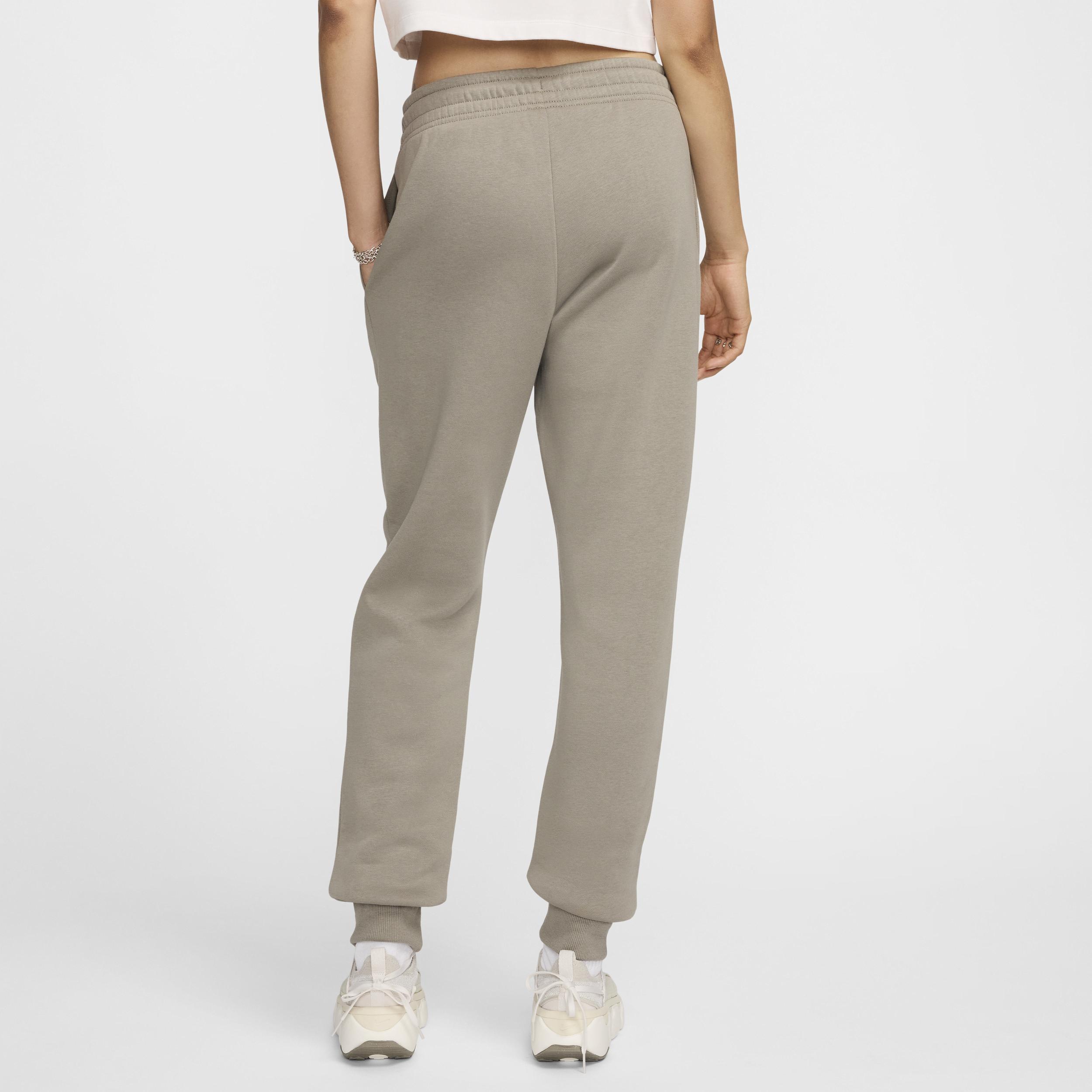 Womens Nike Sportswear Phoenix Fleece Mid-Rise Sweatpants | FZ7626-320 Product Image