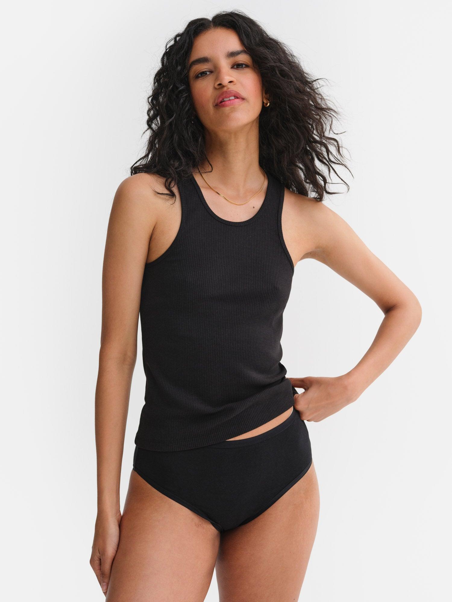 Tencel Rib Easy Tank Female Product Image