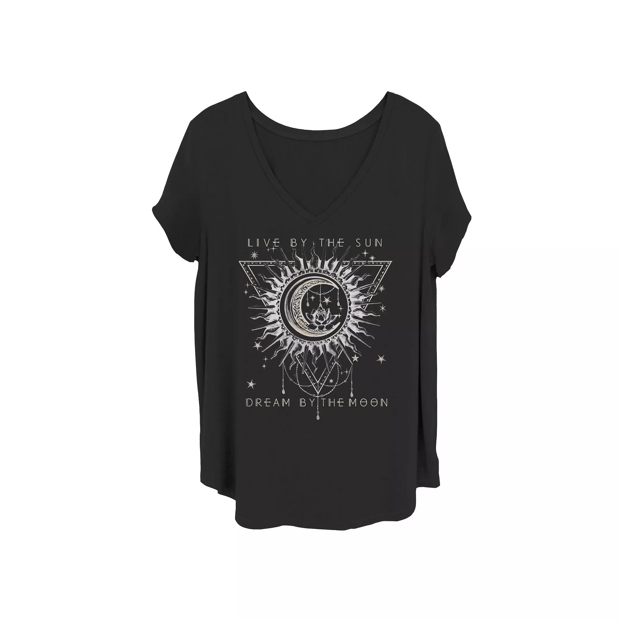 Juniors' Plus Size MTV Beach Spring Break Logo Tee, Girl's, Size: 2XL, Black Product Image