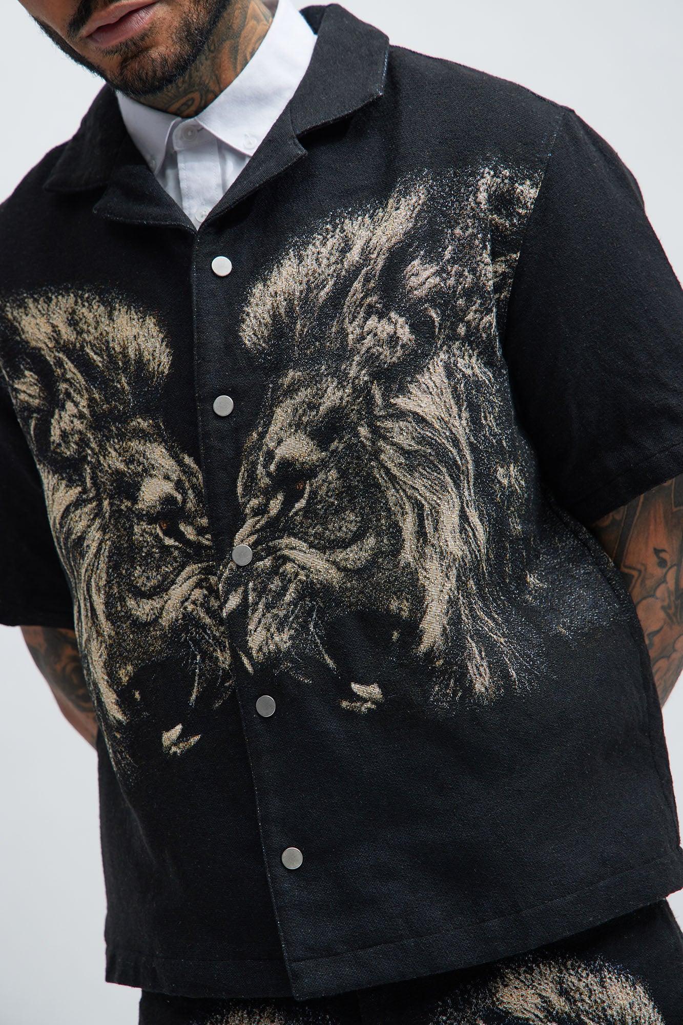 Armaros Tapestry Shirt - Black/combo Product Image