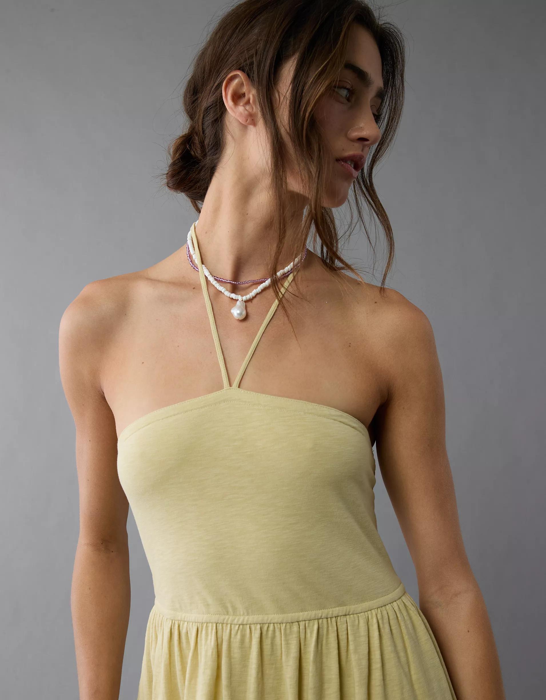 AE Sunchaser Knit Convertible Strap Midi Dress Product Image