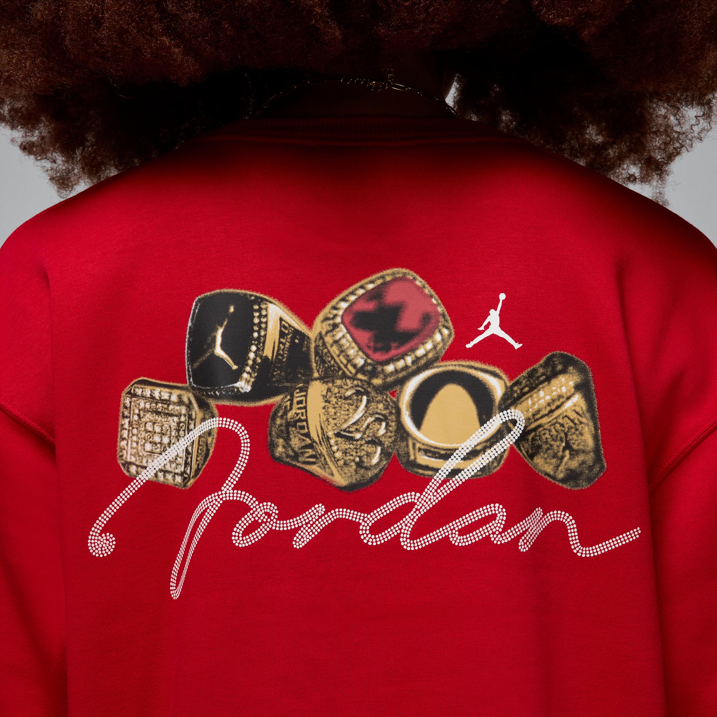 Jordan Brooklyn Fleece Women's Crew-Neck Sweatshirt Product Image