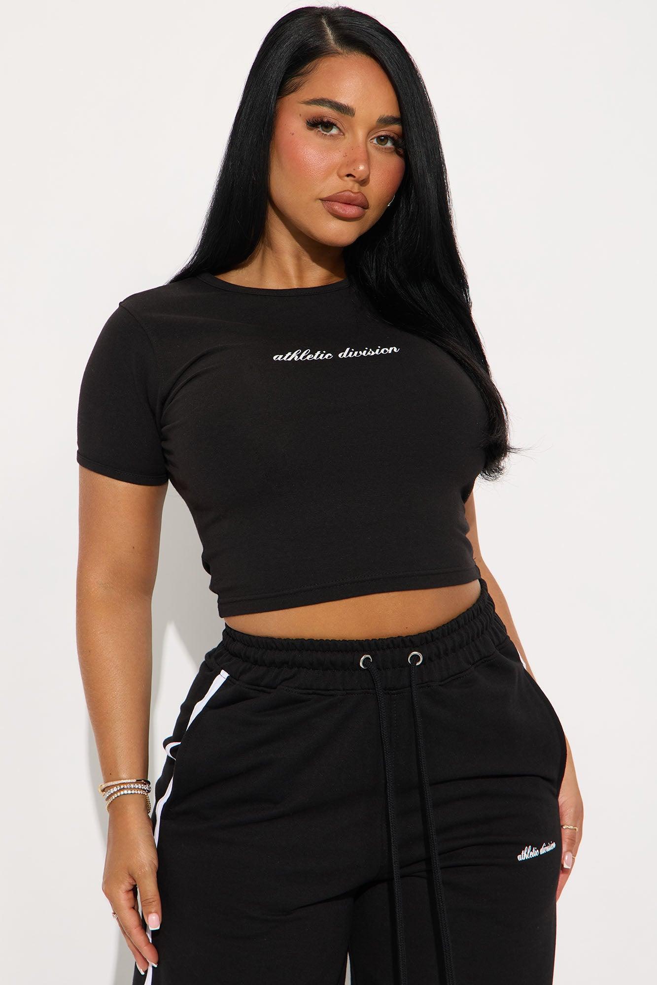 Athletic Division Pant Set - Black Product Image