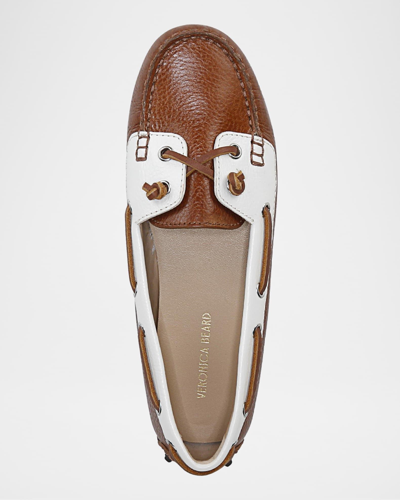 Jia Leather Driver Boat Loafers Product Image