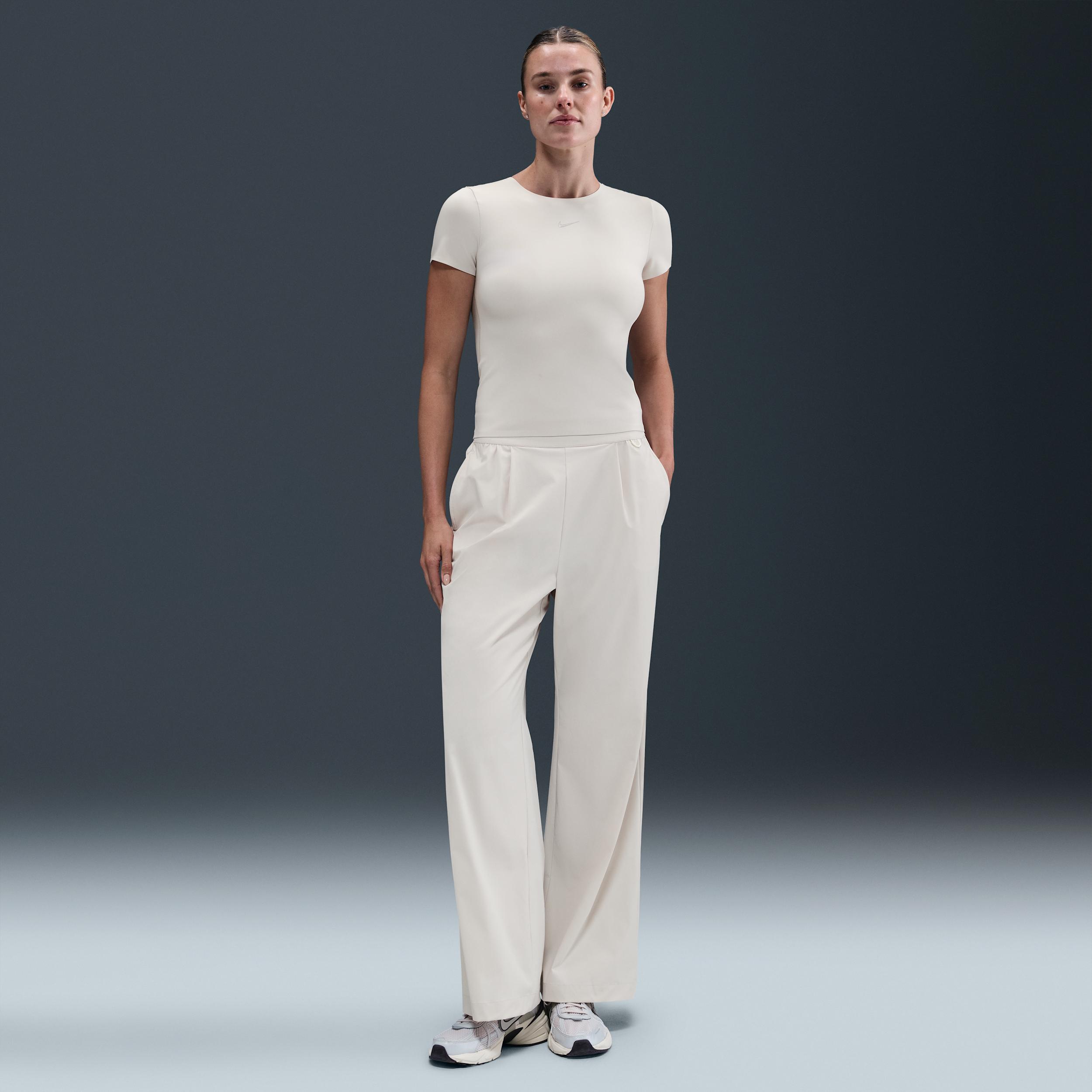 Nike Womens Form Short-Sleeve Top | HQ8079-104 Product Image