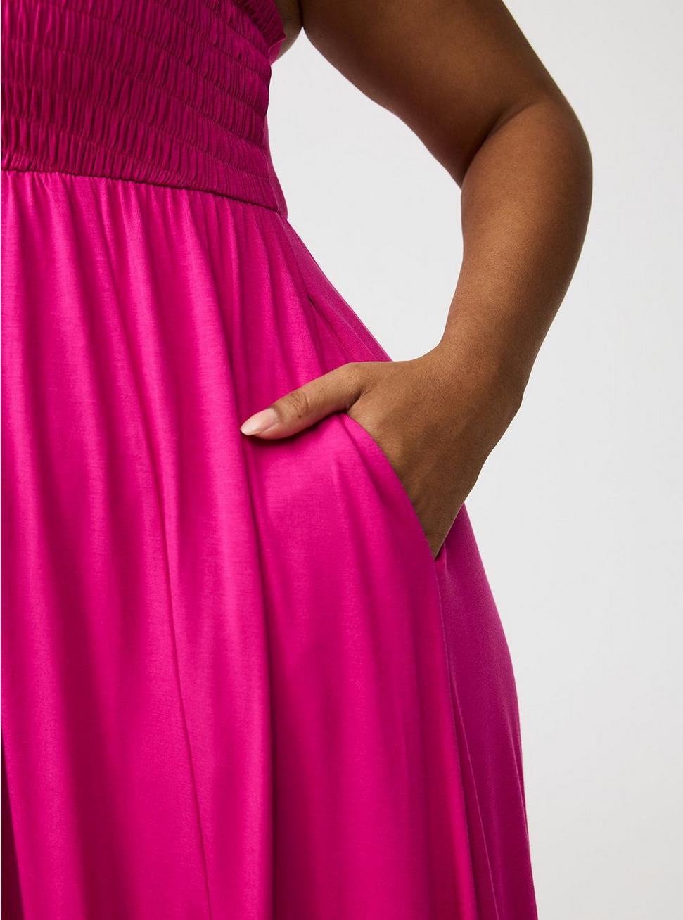 Super Soft Halter Midi Dress Product Image