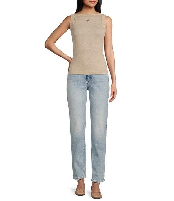 Guess Tina Sleeveless Rib Tank Top Product Image