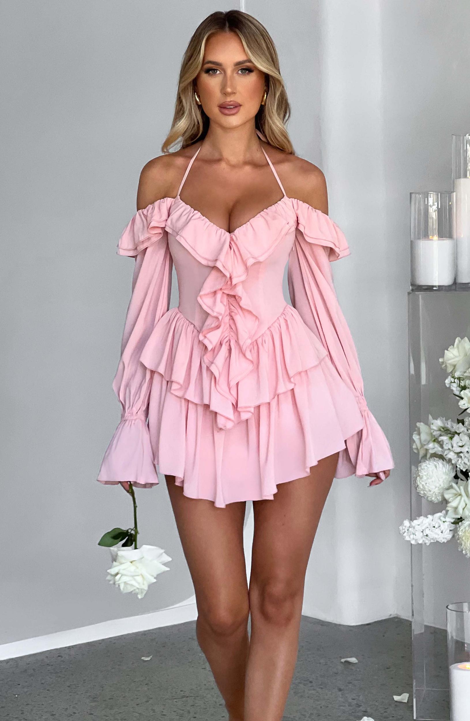 Savanna Playsuit - Pink Product Image