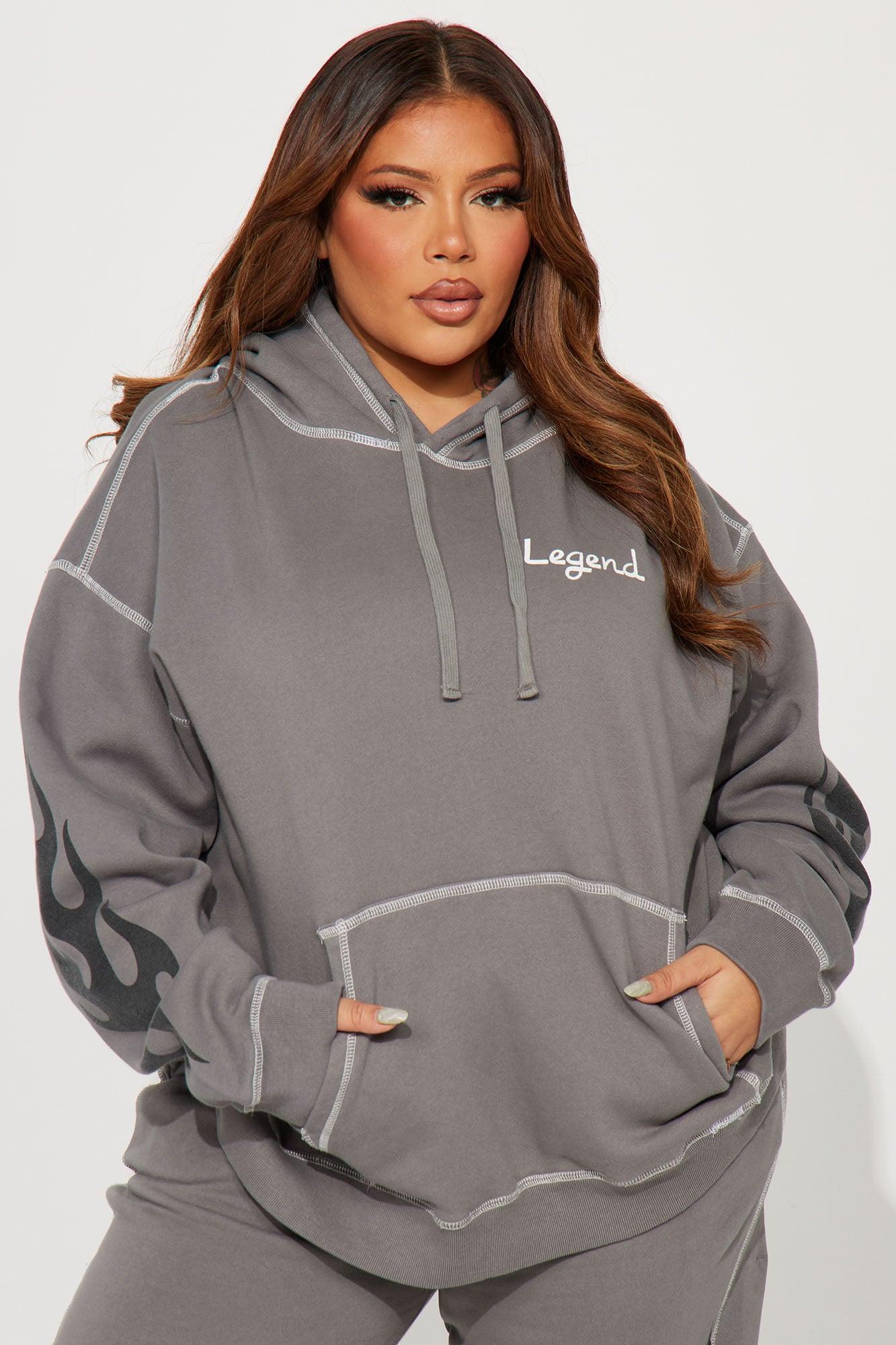 Legend Life Sweatsuit  - Grey Product Image