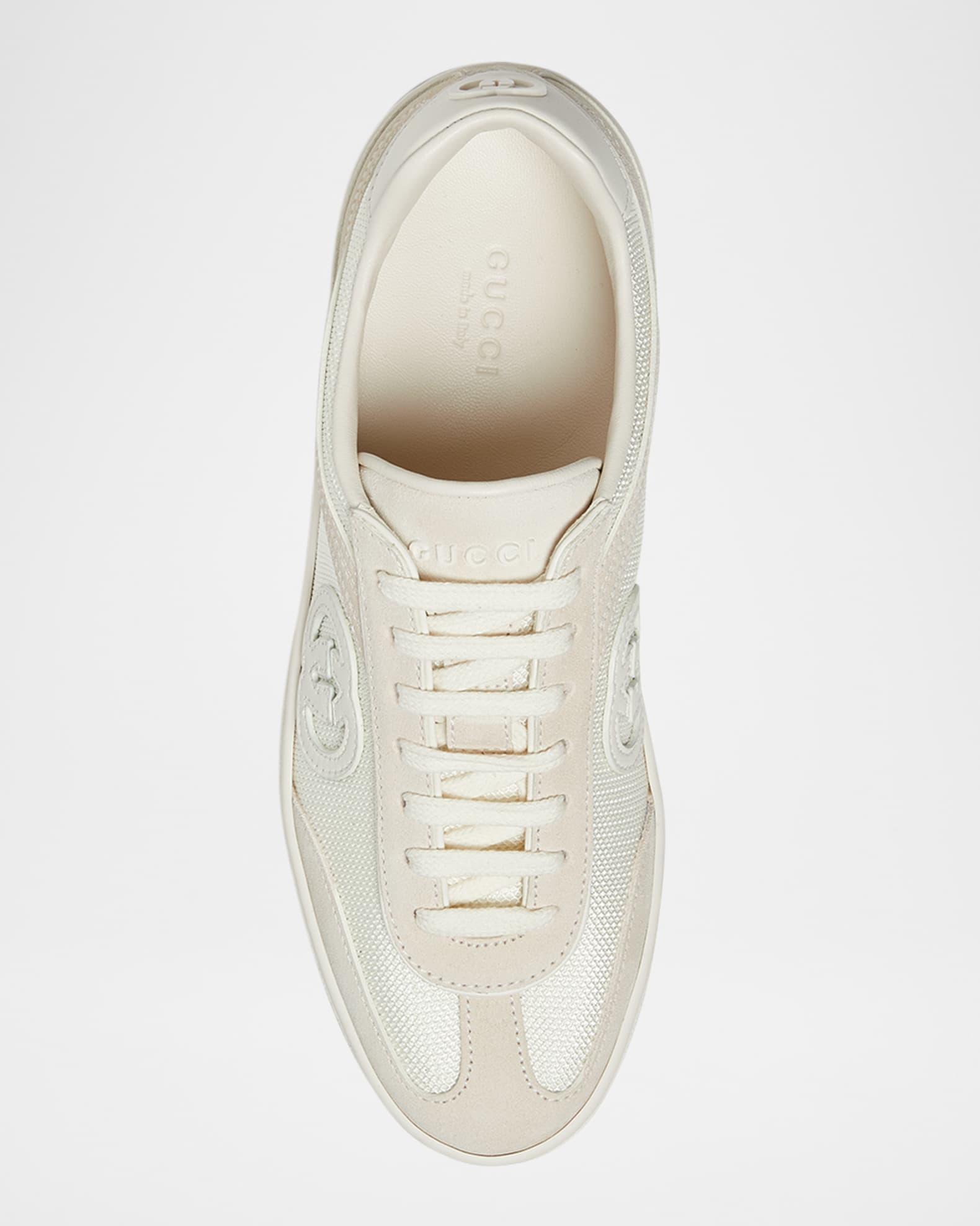 G75 Suede and Leather Sneakers Product Image