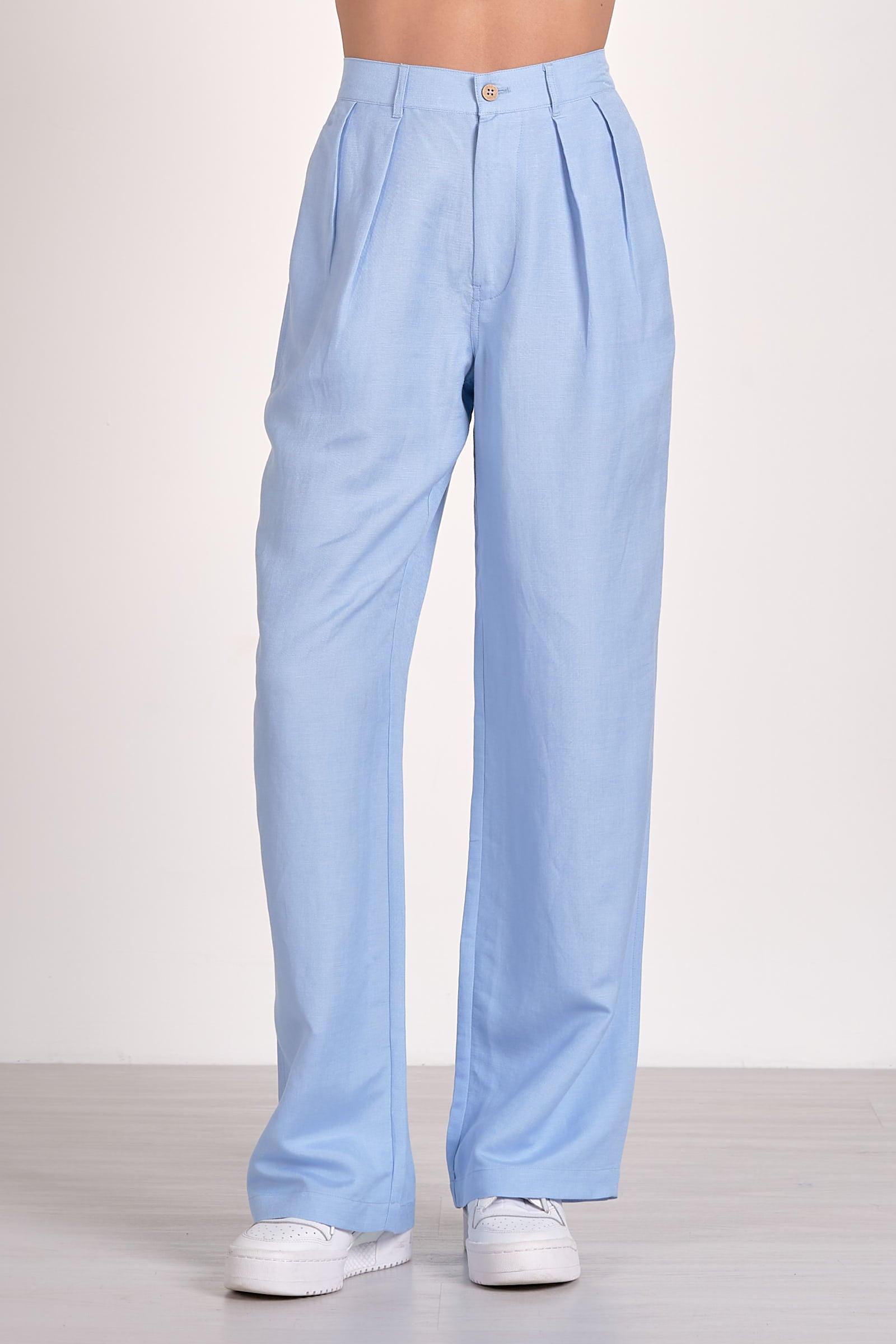 FRONT PLEATED PANTS Product Image
