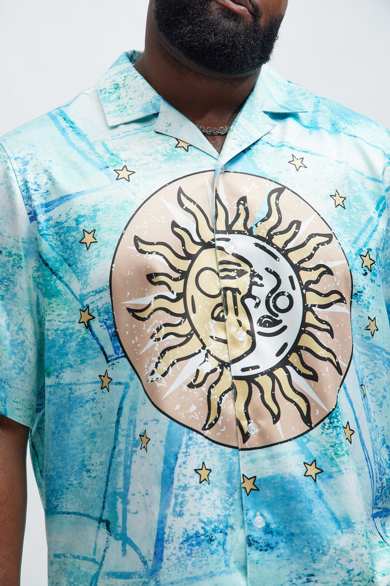 Emory Shirt - Blue/combo Product Image