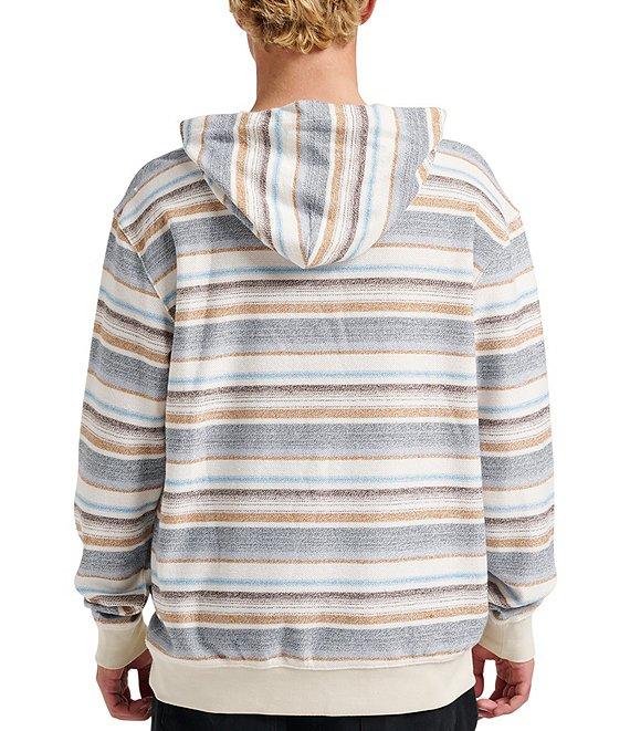 Quiksilver Great Otway Long Sleeve Striped Hoodie Product Image