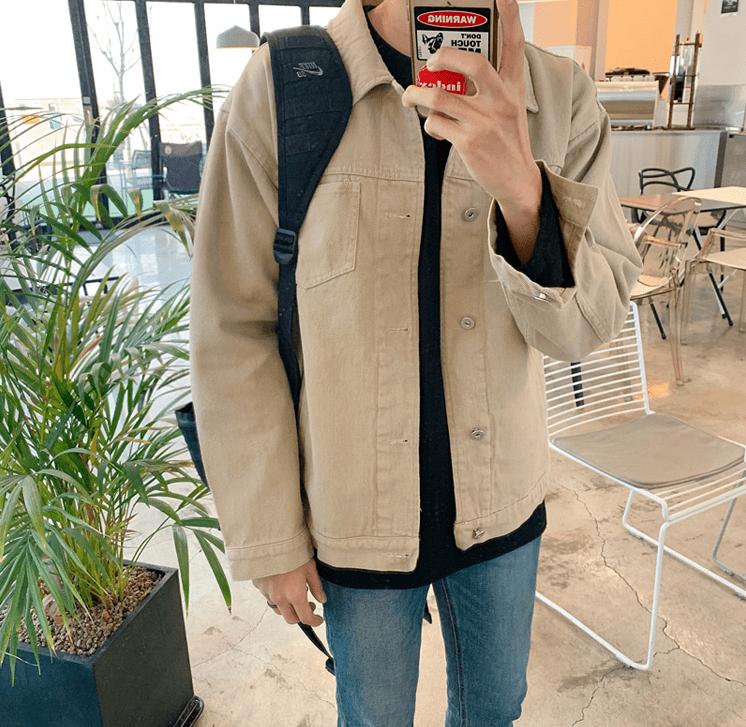 RT No. 2788 KHAKI COLLAR JK Product Image