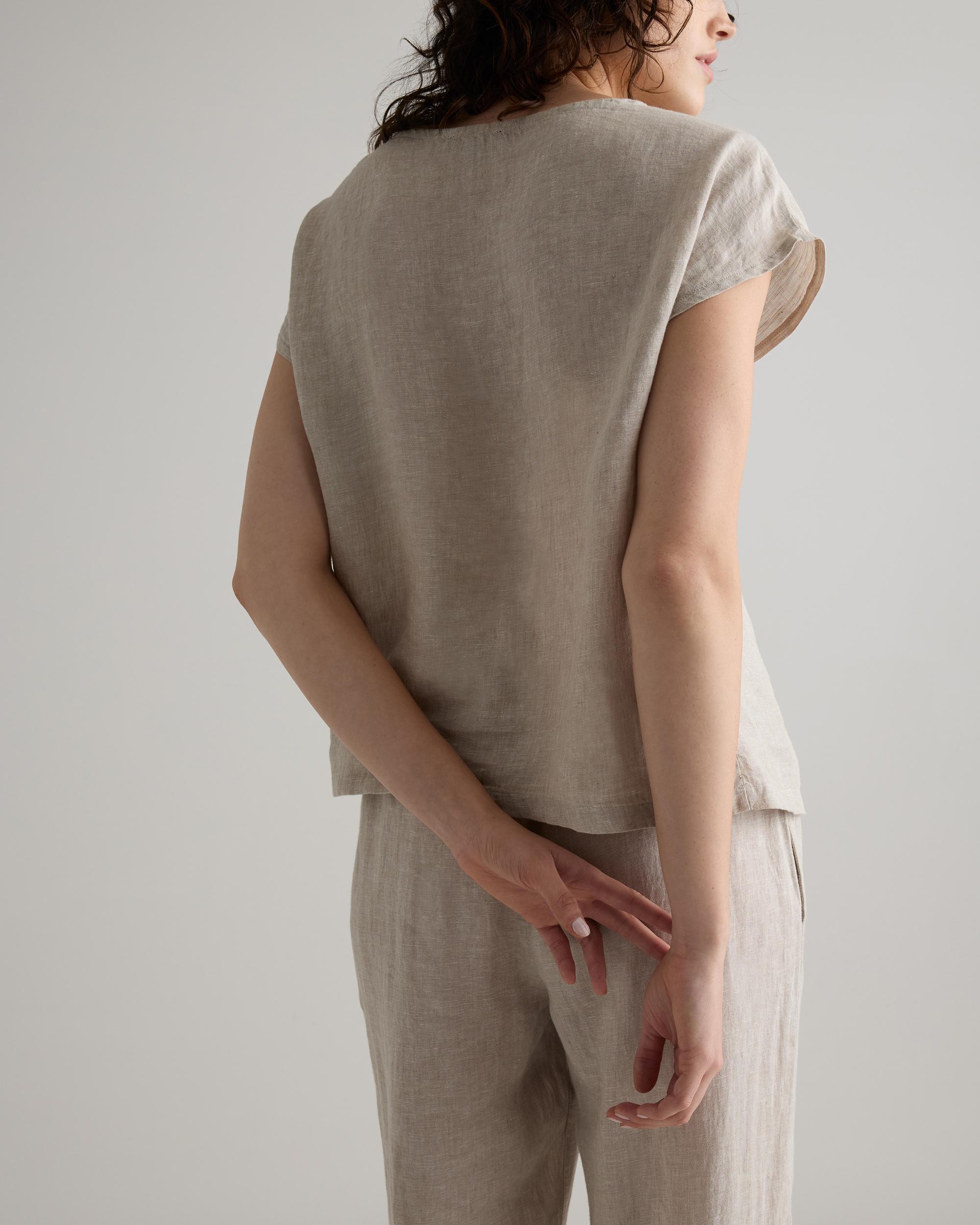 Quince | Women's 100% European Linen Pajama Set Product Image