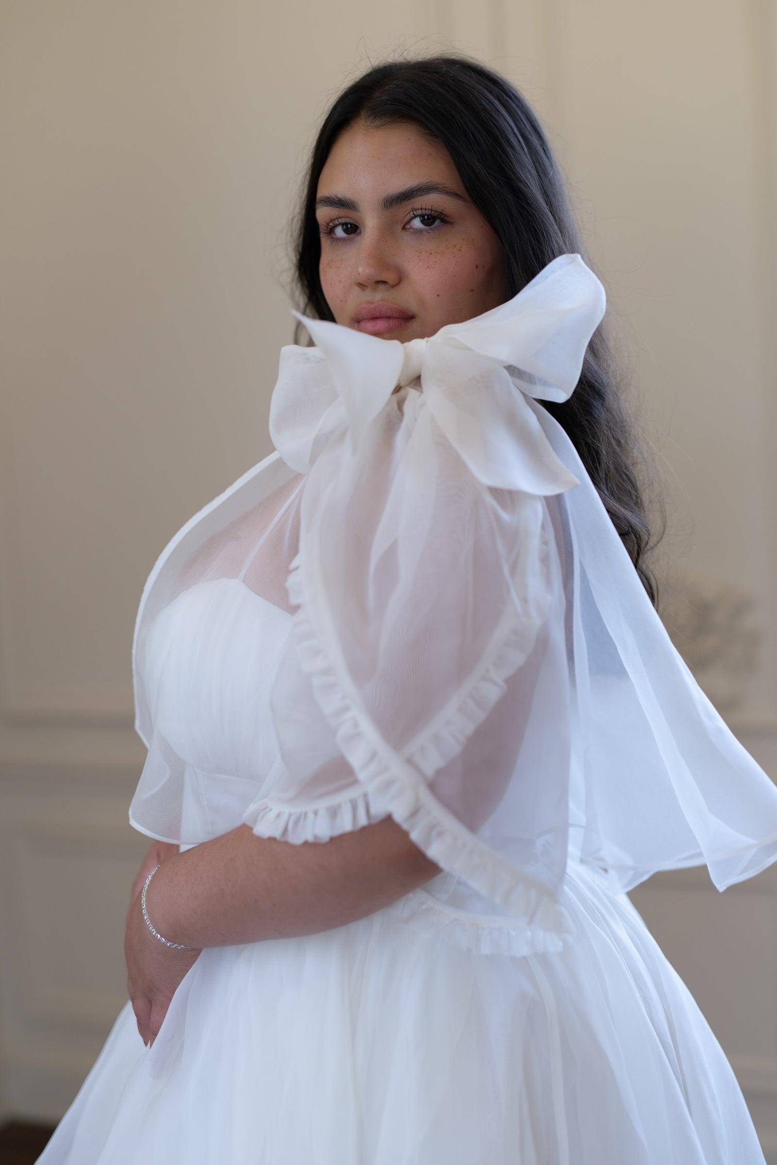 The Ivory Dreamgirl Capelet Product Image