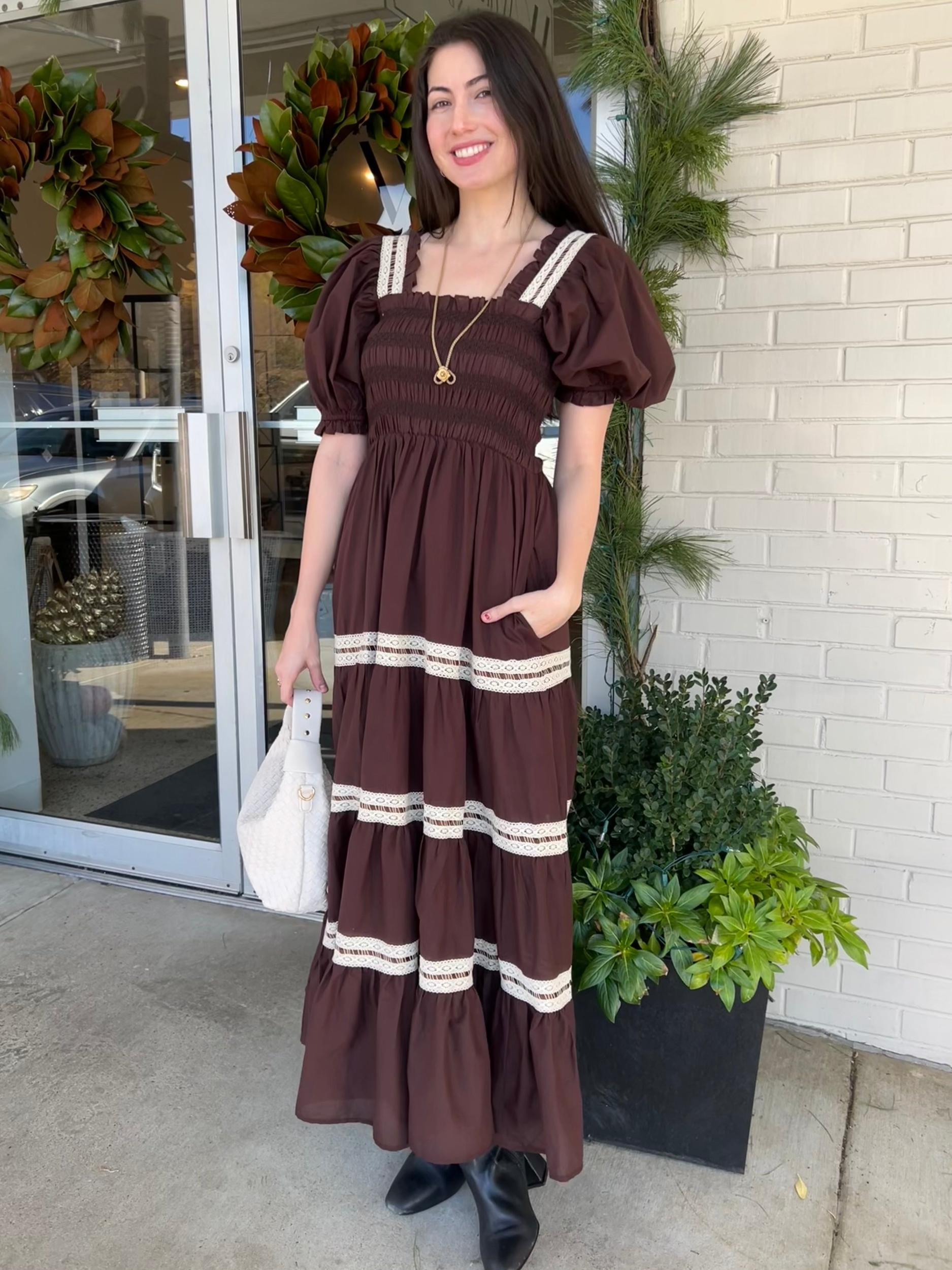Carey Tiered Maxi Dress Product Image