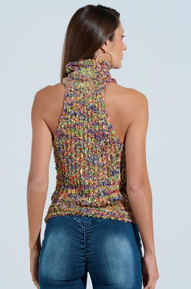 ADORE YOU MOCK NECK TANK Product Image