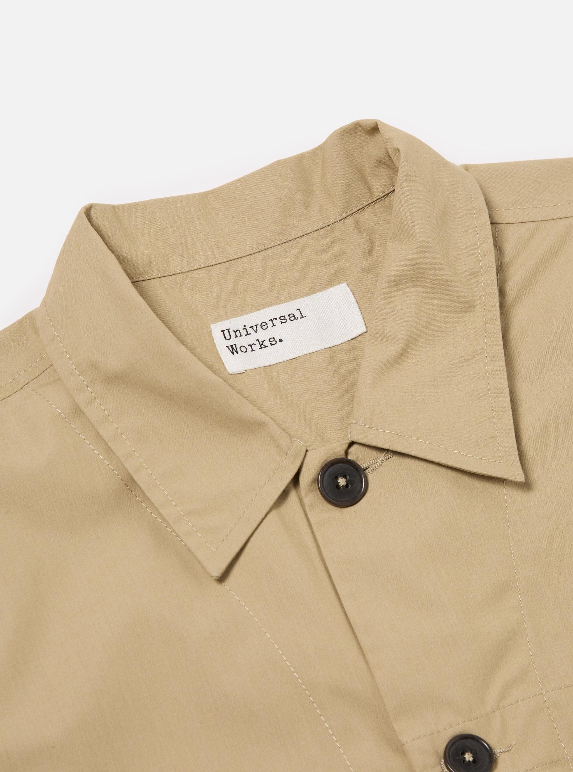 master-piece x Universal Works Sand Recycled Polytech Tech Overshirt Product Image
